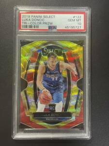 [PSA 10] Luka Doncic RC 2018 Select TRI-COLOR Premier Level Rookie Card ルカドンチッチ ルーキーカード NBAカード
