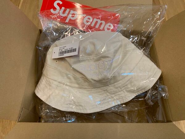 Supreme Chino Twill Crusher バケットハット Classic Logo クラッシャー 帽子 M/Lサイズ