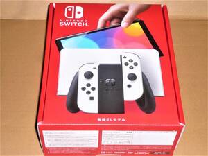 送料込※　ニンテンドースイッチ 本体 Nintendo Switch Joy-Con (L) /(R) ホワイト 有機ELモデル 新品未使用品!