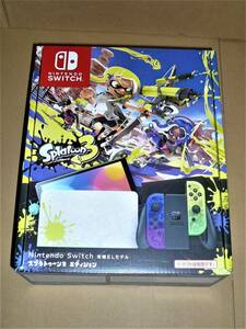 ※送料込※ ニンテンドースイッチ 本体 Nintendo Switch（有機ELモデル） スプラトゥーン3エディション 新品未使用品