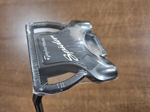 [未使用]レフティー Taylormade テーラーメイド SPIDER TOUR BLACK スパイダー ツアー ブラック パター US仕様 Dustin Johnson 長さ:34inch