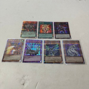 05w01679*1 jpy ~ Yugioh KONAMItore cassette set sale Cyber * Dragon other Secret 25thSEC 7 pieces set secondhand goods 