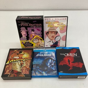 5w01324*1 jpy ~ [ Western films set ] Pink Panther Indy - Jones Star Wars o- men DVD secondhand goods 
