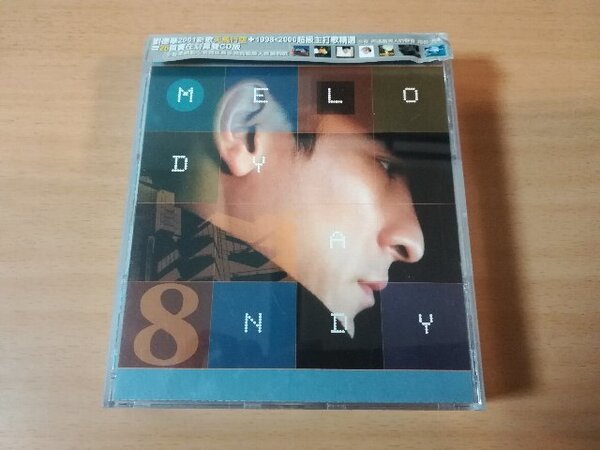 アンディ・ラウ(劉徳華)CD「MELODY ANDY VOL.8新曲+精選」ANDY LAU香港●
