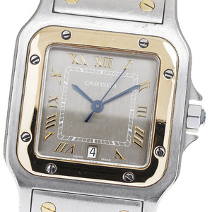  Cartier CARTIER W20030C4 солнечный tosgaru.LM YG комбинированный Date кварц мужской _802348