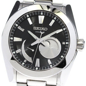セイコー SEIKO SAEA011/5R67-0AC0 ブライツ アナンタ 月と刀 スプリングドライブ メンズ _820368