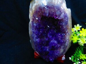 urug I production * natural crystal * rarity super .... super beautiful * amethyst cluster super huge *3.42kg*TK788