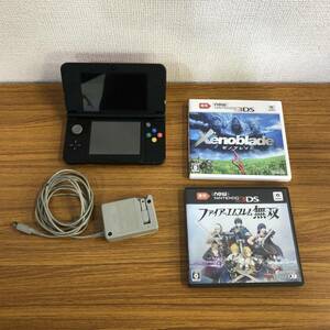 [1 jpy start!/ operation goods ] game new nintendo 3DS body soft zeno Blade + Fire Emblem peerless summarize total 3 point G240603-64