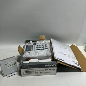 [2FT211] unused SANYO Sanyo answer phone machine TEL-F59 AC adaptor attaching (240603)