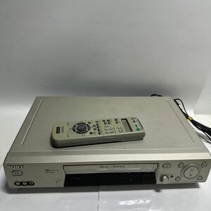 「2FA27」SONY ビデオカセットレコーダー 2002年製 SLV-NR500再生確認済 中古品(240604)