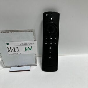 「M41_6N」Amazon Fire TV リモコン R-NZ現状本体出品(240426)