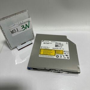 「M51_3N」日立-LG スロットイン DVDマルチドライブ GA31N SATA 12.7mm ベゼルレス動作品(240606)