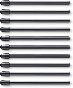 wa com Pro pen 2 exclusive use standard spare lead (10 pcs set ) black 