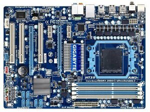 GIGABYTE GA-870A-USB3 マザーボード AMD 870 AM3+ ATX メモリ最大16G対応 保証あり　