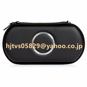 SONY ゲームポーチ カバー ケース バッグ PSP-1000 PSP-2000 PSP-3000用収納ポーチ 収納ケース（ブラック） 【ノーブランド品】