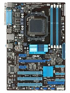 美品 ASUS M5A78L LE マザーボード AMD 780G AM3+ ATX メモリ最大16G対応 保証あり　