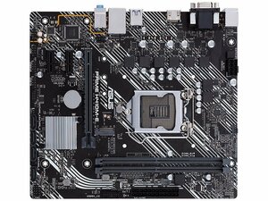 未使用 ASUS PRIME H410M-E マザーボード Intel H410 LGA 1200 Micro ATX メモリ最大64G対応 保証あり　