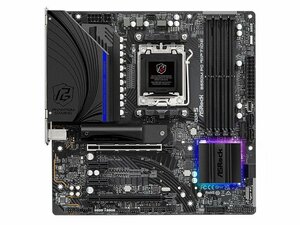 未使用 ASRock B650M PG Riptide マザーボード AMD B650 Socket AM5 MicroATX メモリ最大128G対応 保証あり　