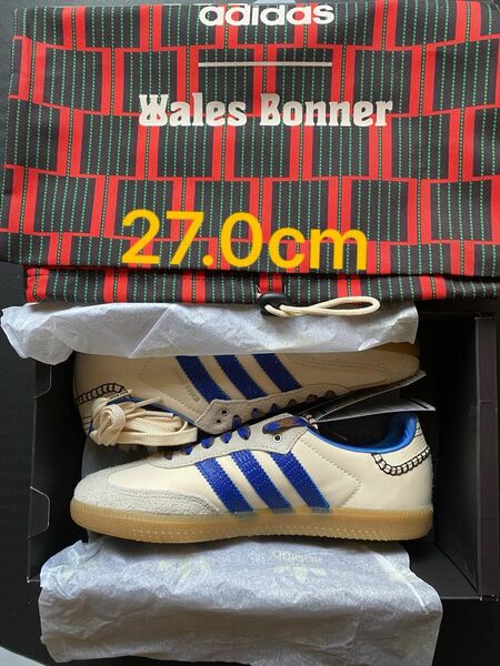 adidas Wales Bonner Nylon samba Blue 27.0cm