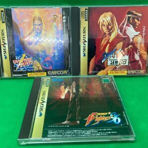 ヴァンパイアハンター ストリートファイターZERO ザ・キング・オブ・ファイターズ96 セガサターン SS ソフト