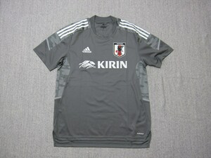 【正規品】アディダス製 サッカー日本代表 支給品 半袖 トレーニングシャツ 日本代表