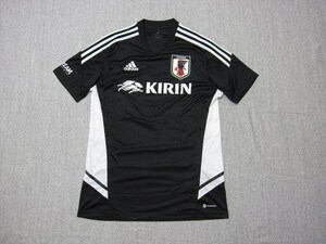 [ стандартный товар ] Adidas производства футбол Япония представитель короткий рукав тренировка рубашка XO Япония представитель 