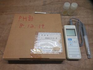 YOKOGAWA 横河 PH81 PH8111-J pH METER パーソナルpHメーター pH計 管理AS0523A-E01