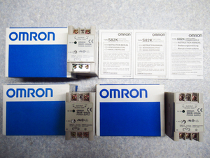 3個セット 未使用品 OMRON オムロン スイッチング・パワーサプライ S82K-01524 説明書付き 管理6X0601F-F3