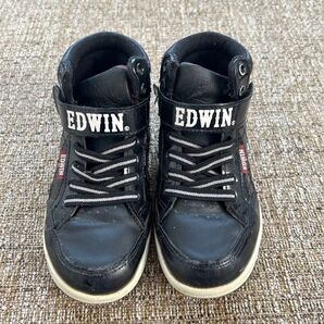 EDWIN EDW-3549 キッズ 19cm ブラック