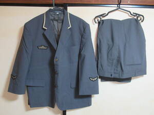 JR東日本　２００２年　制服上下　夏服　特サイズ　開封済み・未着用品