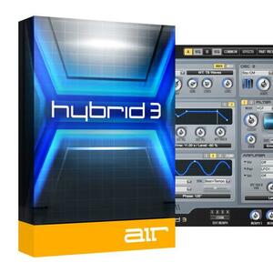 Hybrid 3 AIR Music Tech Synth sound source unused serial regular OEM goods Mac/Win correspondence 