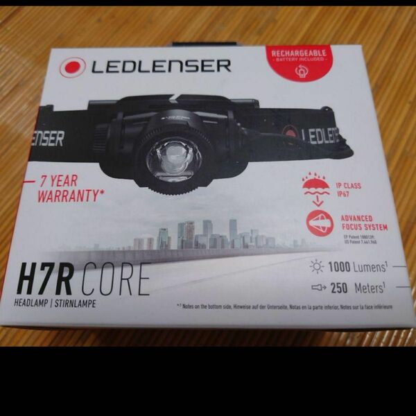 レッドレンザー ヘッドライト H7R Core 1000ルーメン新品未開封