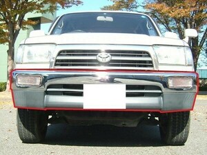 Toyota HiLux Surf 18 185 前期 ナロー chromeメッキ フロントBumper & フロント エプロン set VZN185W