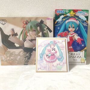 初音ミク フィギュア 色紙 まとめ売り