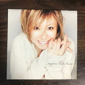 550 帯付 中古CD100円 倖田來未 anytime(DVD付)