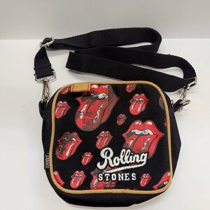 ★ Rolling Stones 斜め掛けカバン 正規ライセンス グッズ ローリング・ストーンズ ファスナーポーチ サコッシュ