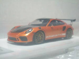 AXELLWORKS EM 574 AX2 PORSCHE 911(991.2) GT3 RS Weissach Package 2018 Arancio Pearl ポルシェ アクセルワークス！