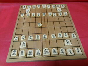  unused goods shogi record, piece set folding record 