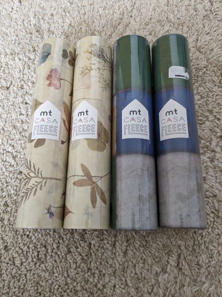 新品・未使用 mt CASA FLEECE マスキングテープ4本セット