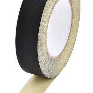 アセテートクロステープ 30mm 電気自動車 ギター修理用 30m ブラック