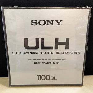 【未開封】オープンリールテープ ULH-11-1100-BL SONY/ソニー 10号 録音テープ 