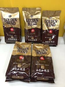 [ present condition goods ] GOLDEN BLEND Golden Blend 500g×5 sack regular coffee ( flour ) Kato .. speciality shop best-before date 24/9 month +25/2 month 