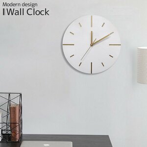 1 иен ~ распродажа стена настенные часы Северная Европа модный wall часы настенные часы из дерева цемент дуть установка аналог часы интерьер 29.5cm BT-117WH