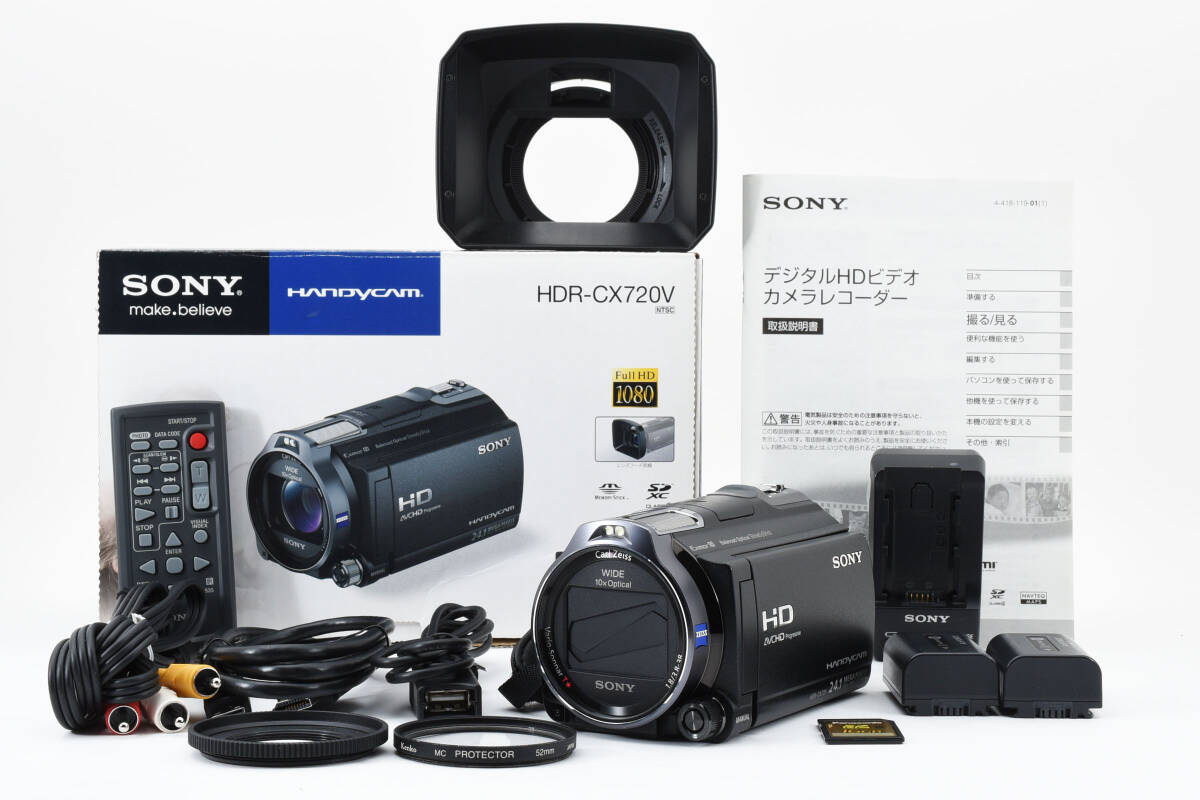 □1円スタート□中古□SONY□HDR-CX720V□ハンディカム□ビデオ □1円スタート□中古□SONY□HDR-CX720V□ハンディカム□ビデオ