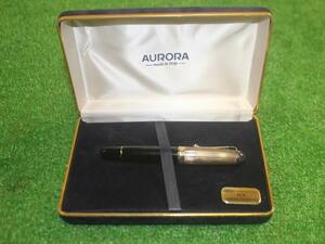 5192 AURORA アウロラ ARGENTO MASSICCIO万年筆 ペン先18K キャップシルバー925製