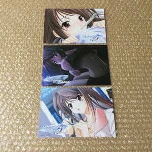 PSP メモリーズオフ#5 とぎれたフィルム ソフマップ 店舗特典 ポストカード あすか 3枚 送料180