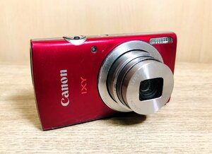 【中古】Canon キャノン IXY 180 コンパクトデジタルカメラ デジカメ レッド