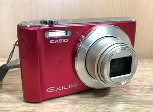 【中古】CASIO カシオ EXLIM EX-ZS240 コンパクトデジタルカメラ デジカメ レッド