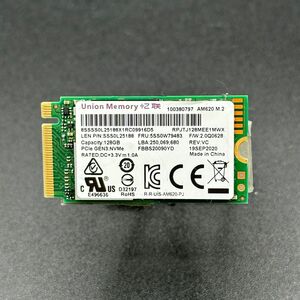 Union Memory 128GB AM620 2242 NVMe M.2 SSD