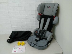 日本育児 トラベル ベスト EC プラス ISOFIX チャイルドシート TV108 コンパクト グレーデニム 灰白 2021年製